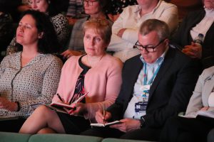 Members of the audience at the health summit