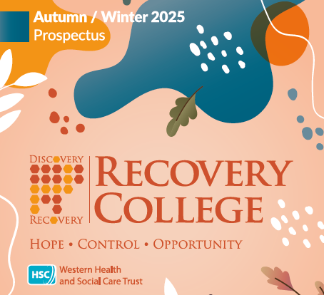 Recovery College Autumn Winter 2025 Prospectus Cover