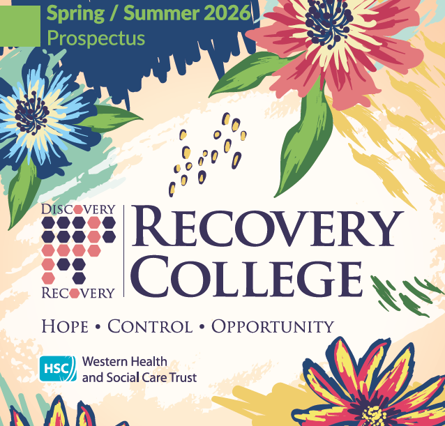 Recovery College Spring Summer 2026 Prospectus Cover