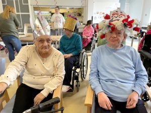 Service Users at Maybrook Day Centre with their entries