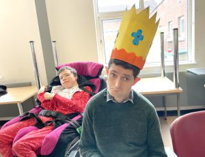 Service Users at Maybrook Day Centre with their entries