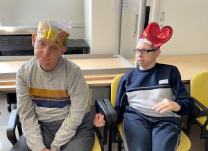 Service Users at Maybrook Day Centre with their entries