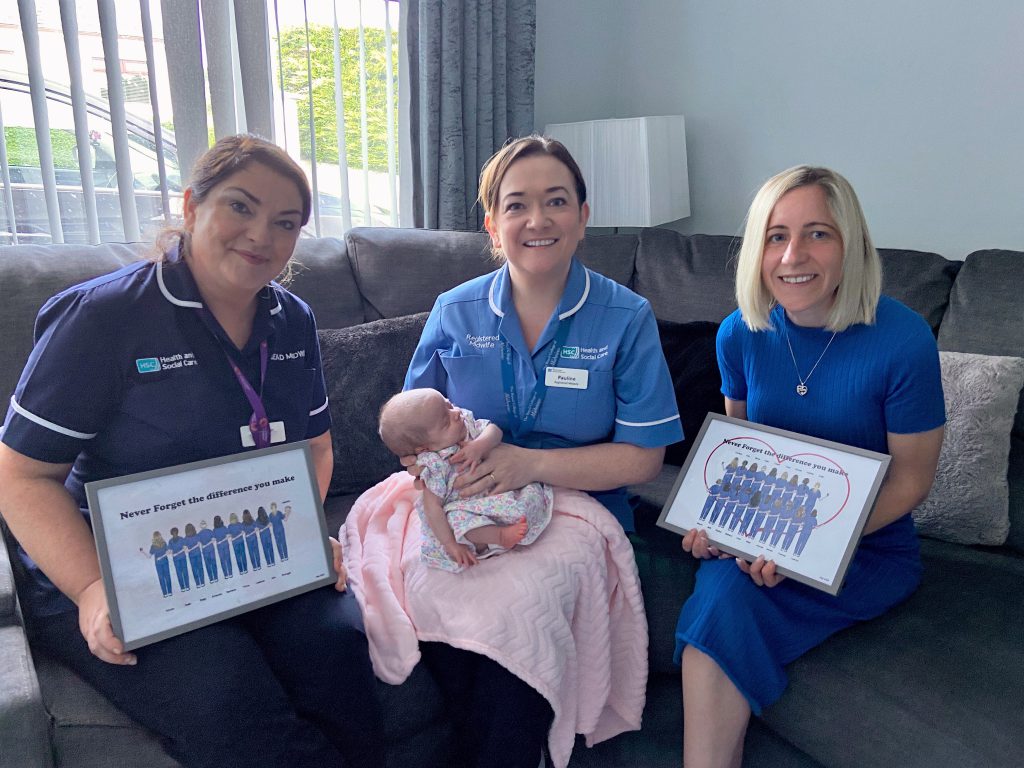 Lisnaskea Mum Of Three Amanda Praises Maternity Staff At South West