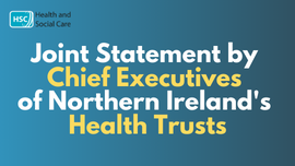 Health and Social Care Trusts have issued a joint letter on staff pay to Secretary of State: