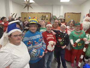 Service Users at Fresh Focus opening