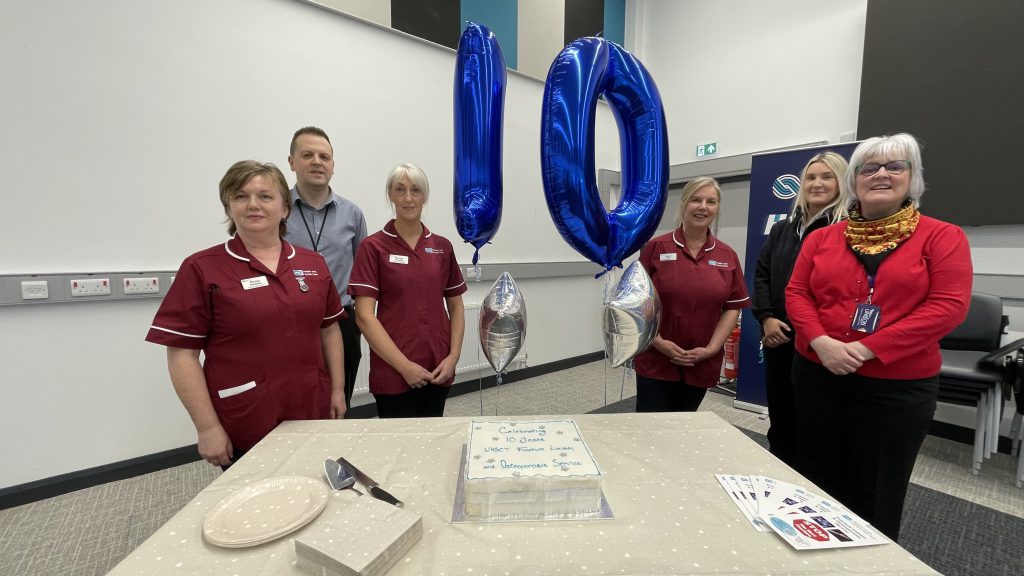 Fracture Liaison and Osteoporosis Service Celebrate 10 years