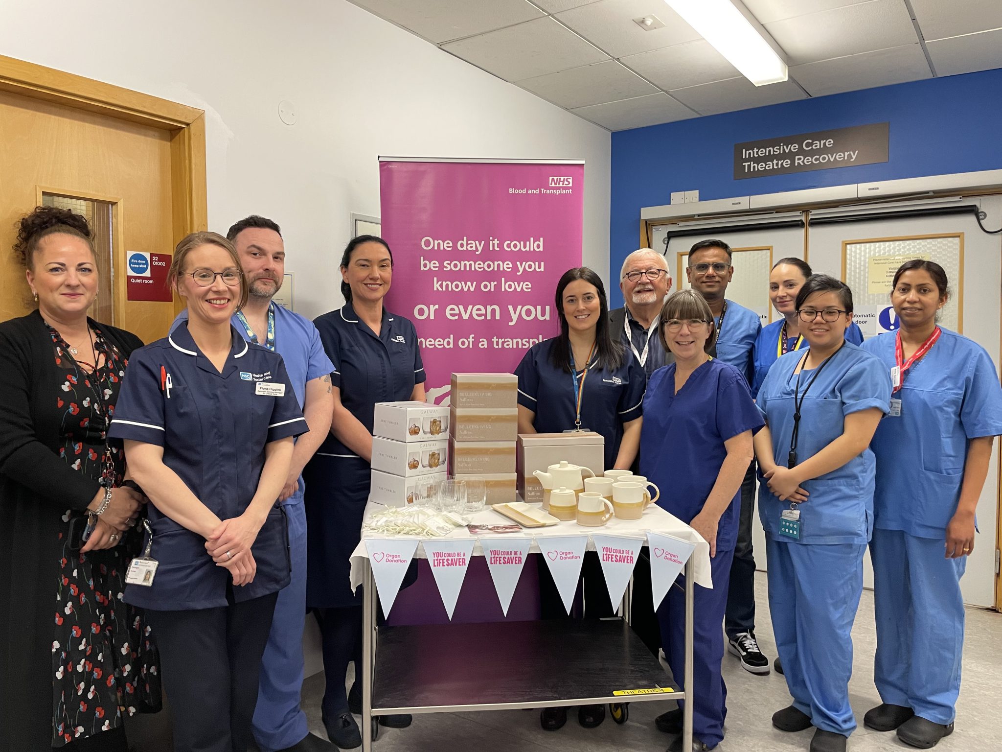 Altnagelvin ICU receive kind donation from Organ Donation Committee Western Health & Social