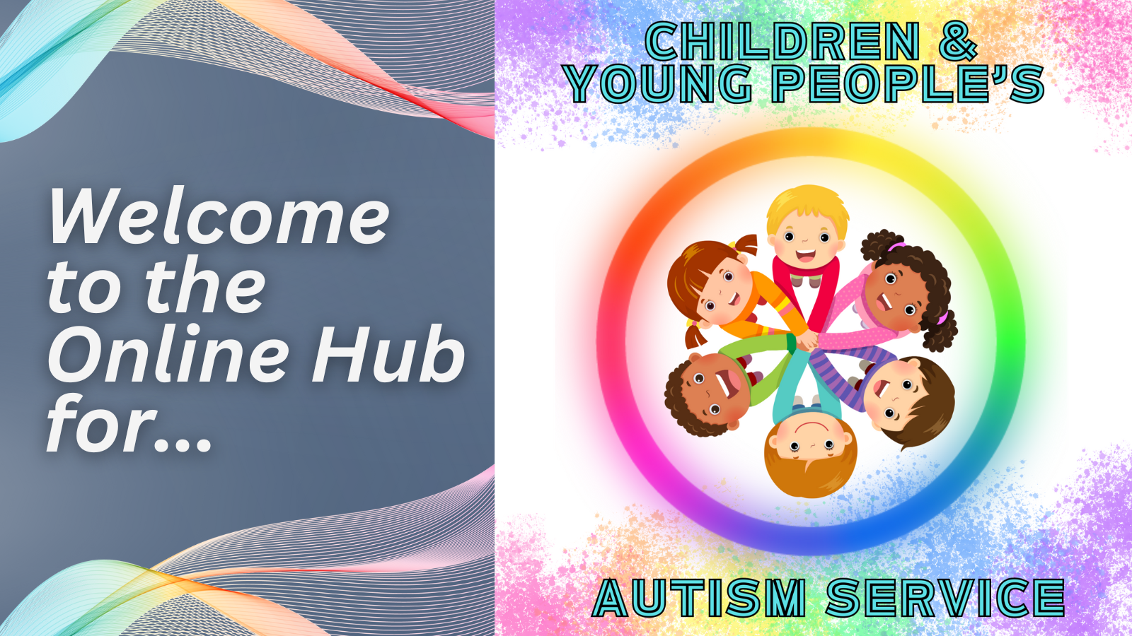 Children and Young People's Autism Hub Banner