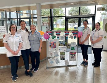 Pictured (Left to Right): Mary Bradley, Niamh McGahon, Lynne Brown, Ciara McSherry, Rebecca Logue