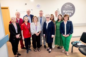 Health Minister Visits The New Minor Injuries Unit At Altnagelvin Hospital