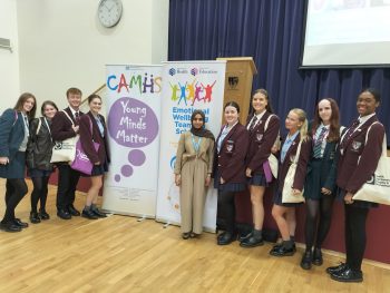 Pupils at the UNICEF and Western Trust training event for schools