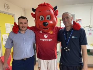Support Services Medical Engineering Colleagues David Cochrane And Ryan Hamilton