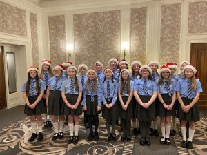Beautiful Carol Singing From Gibson PS Choir