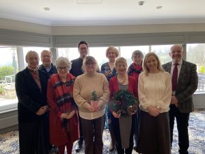 Carers and Staff at the Killyhevlin for the Carers Carol Service