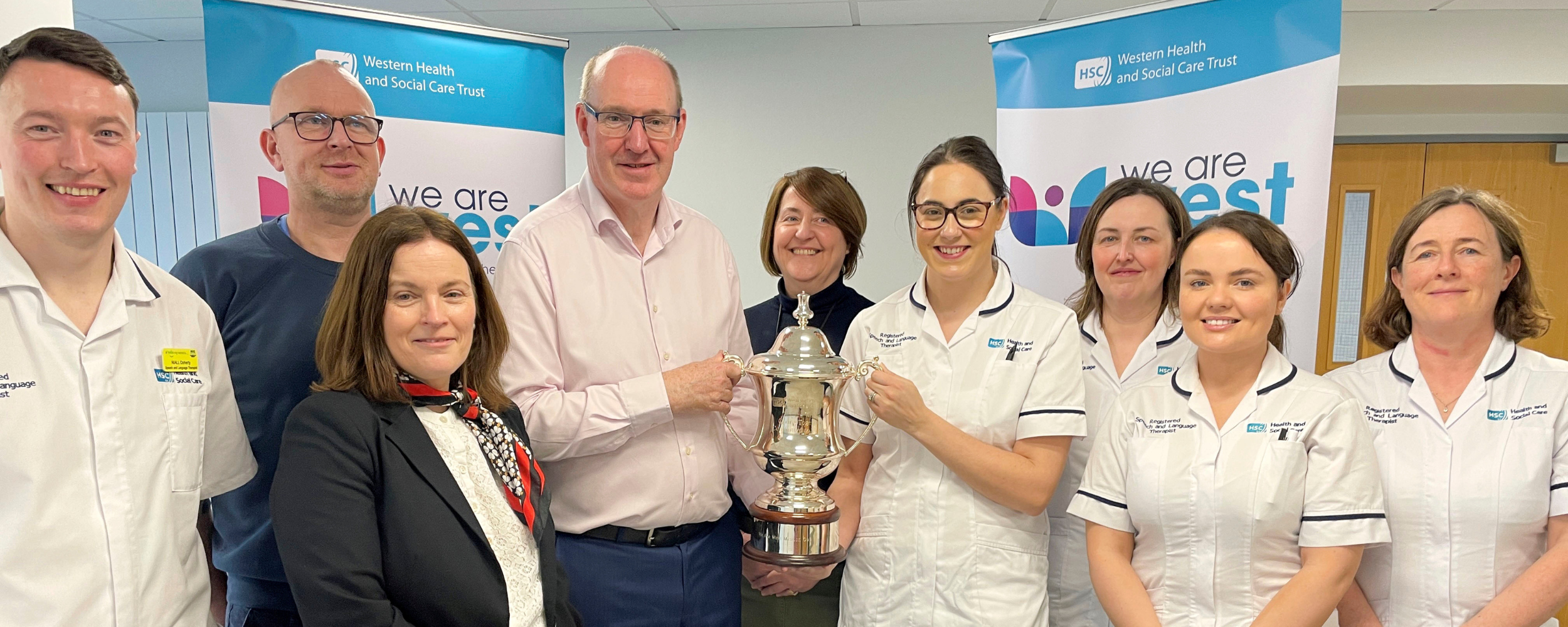 Acute Hospital SLTs Win Mission Cup