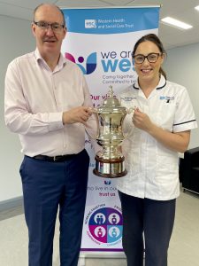 Chief Executive with Speech and Language Therapist