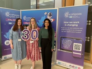 encompass PMO team holding number '30' digits