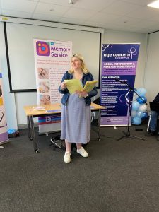 Speaker at the Dementia Wristband Launch Event Fermanagh