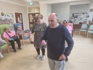 Service Users at their Easter Party