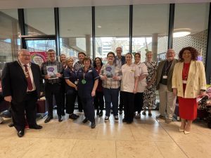 Western Trust, Department of Health and Lilliput members at the Launch of Resources at NWCC