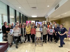 Members of Lilliput and Western Trust Staff at the Resources Launch at NWCC