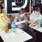 Service Users on a trip to McDonald's