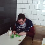 Service User on a trip to McDonald's