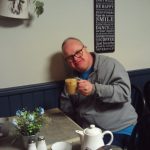 Service User on a trip to Jax Cafe