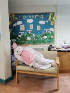 Easter Bunny at Tir Navar Day Centre