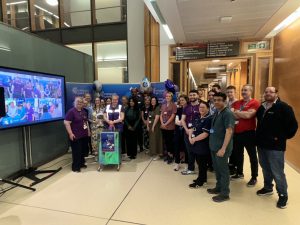 Staff members at the Go-Live event SWAH