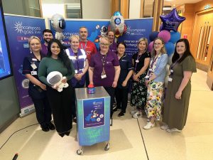 Staff members at the Go-Live event SWAH