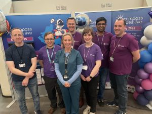 Staff members at the Go-Live event Altnagelvin