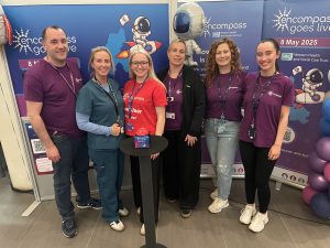 Staff members at the Go-Live event Altnagelvin