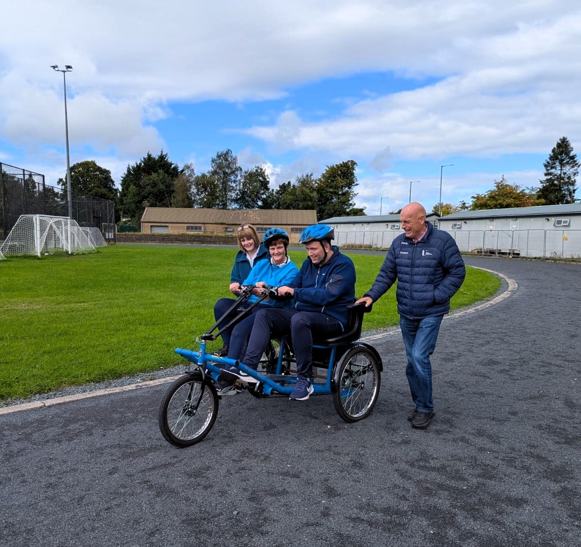Inclusive bikes Initiative at Omagh Leisure Complex - Ryan O'Kane