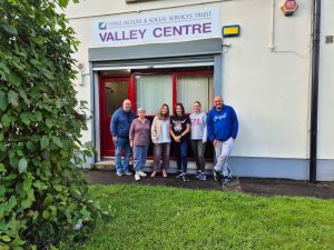 Staff at the Valley Centre said farewell to Andrea Killen