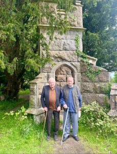 Bertie Adams And Tommy Forster Pictured During A Day Trip To Castle Saunderson