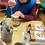 Bertie Adams Building A Bird Box At Drumclay Day Centre