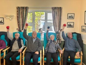 Chair Exercise Activity Ollie O Donnell Paddy Cadden Kathleen Tierney And Robert Smyton