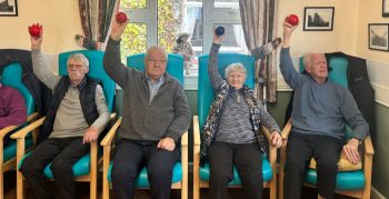 Chair Exercise Activity Ollie O Donnell Paddy Cadden Kathleen Tierney And Robert Smyton