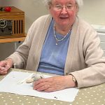 Clare McAloon Service Users Enjoying Activities At Tempo Road Day Centre Enniskillen