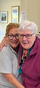 June Edwards Care Assistant Dancing With Eileen Ford Service User At Tempo Road Day Centre Enniskillen