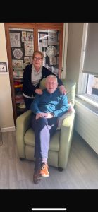 Raymond Benson And June Edwards Care Assistant Tempo Road Day Centre Enniskillen