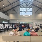 Service Users Enjoying The Chat Tea Train Event