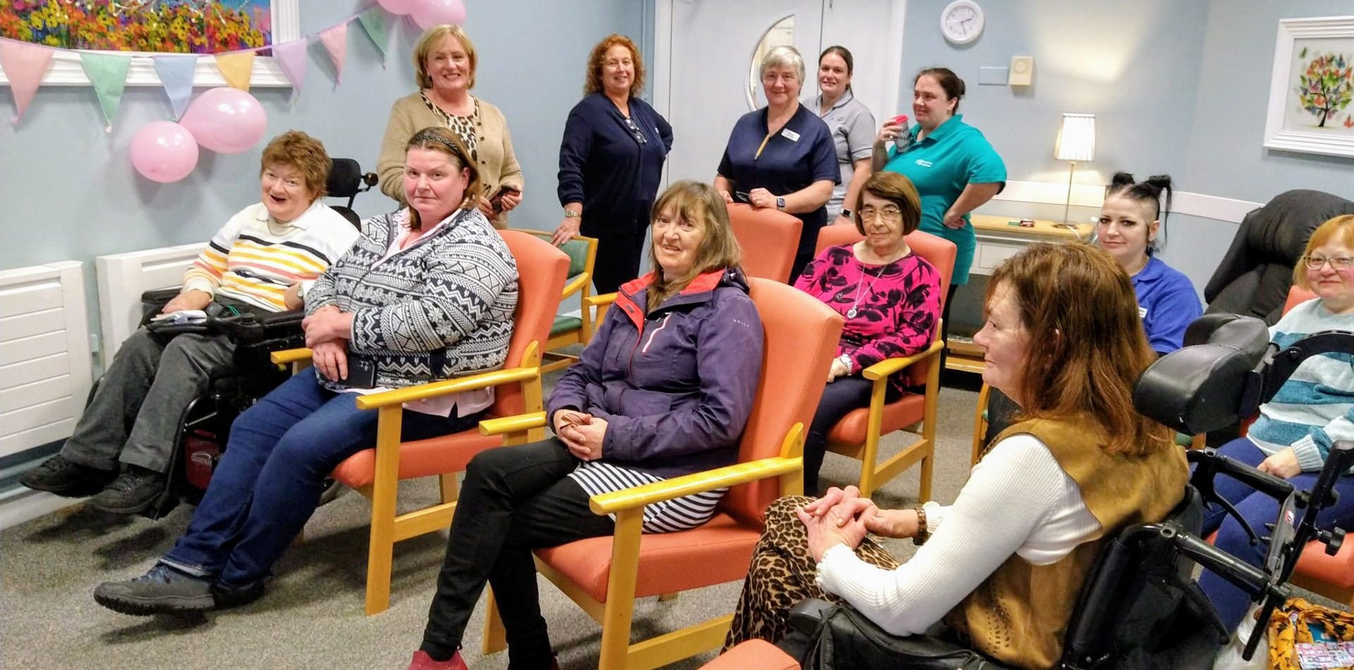 Drumcoo Centre ladies celebrating World Menopause Month