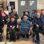 Drumcoo Day Centre Service Users completing the Living Life to the Full Course