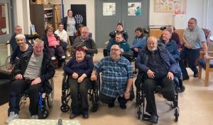 Drumcoo Day Centre Service Users completing the Living Life to the Full Course