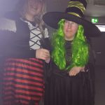 Service User And Staff At Glenside ATC At The Halloween Party (1)