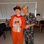Service User And Staff At Glenside ATC At The Halloween Party (3)