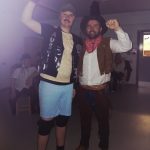 Service User And Staff At Glenside ATC At The Halloween Party (1)