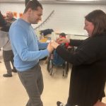 Service User And Staff At Omagh Day Centre Enjoying Their Halloween Party (15)